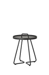 ON THE MOVE Beistelltisch Ø 44 cm, black