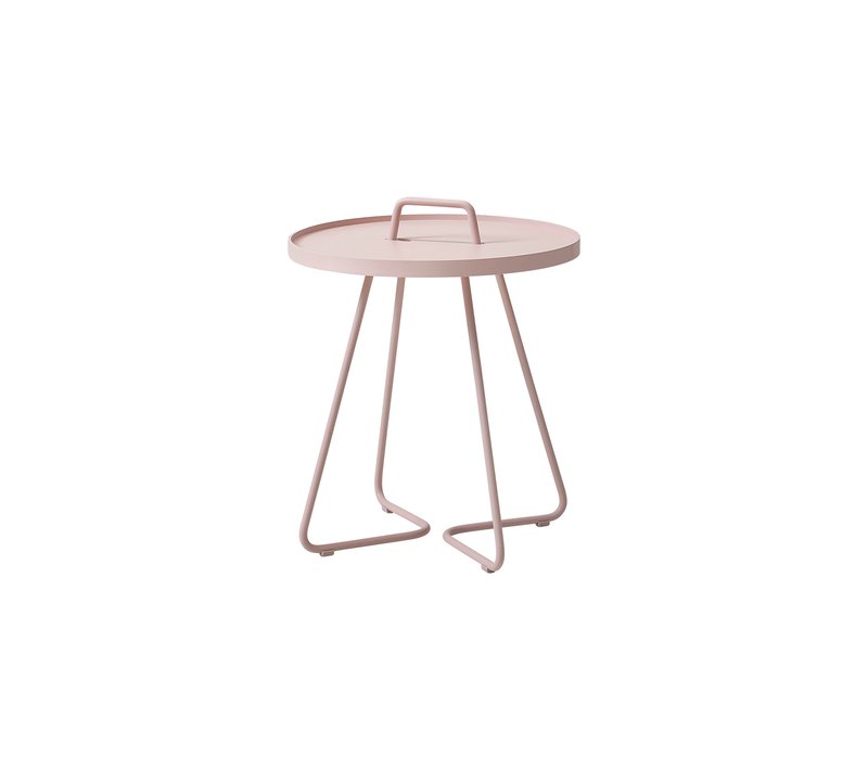 ON THE MOVE Beistelltisch Ø 44 cm, dusty rose - AUSLAUF