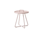 ON THE MOVE Beistelltisch Ø 44 cm, dusty rose - AUSLAUF