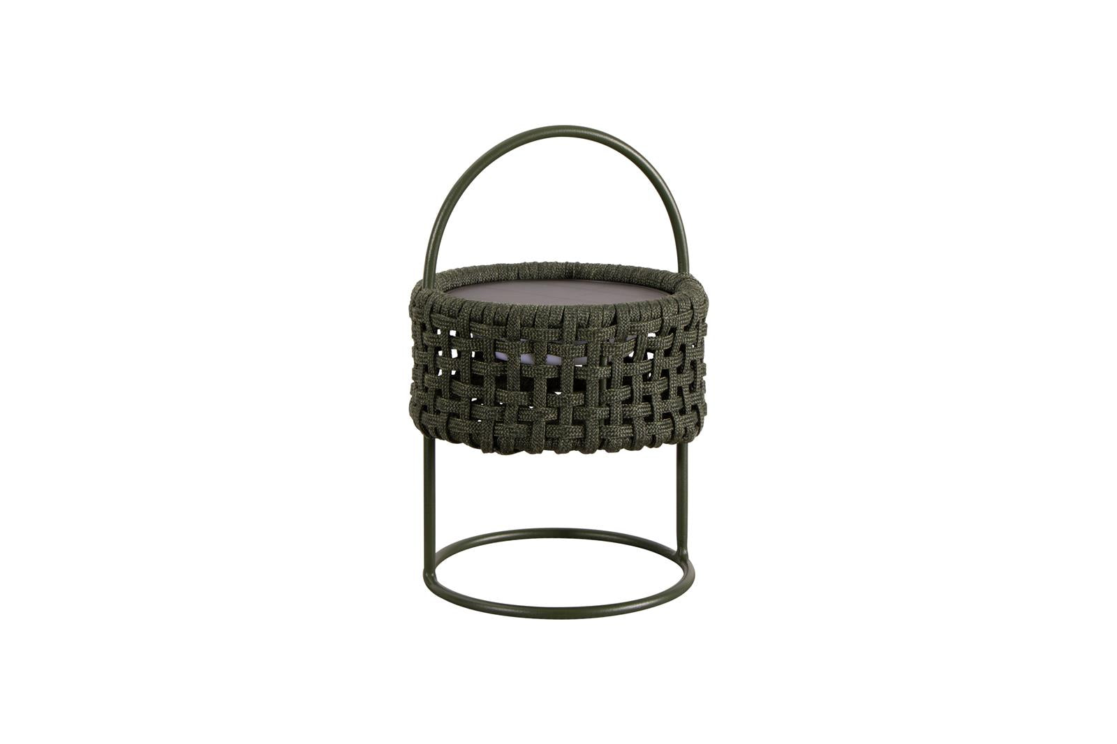 Illusion Lampe Dark green mit Solar LED