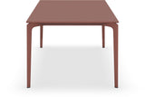 Allsize Tisch 160 x 900 cm Alu terracotta