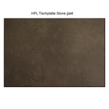 Scandic Esstisch HPL rechteckig Aluminium