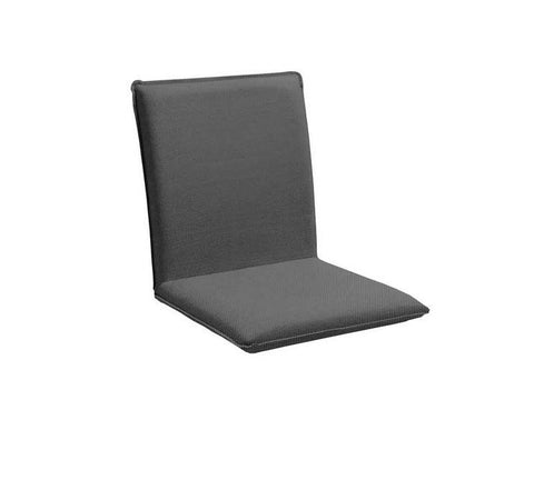 Nette Sitzschale in Sunbrella natte charcoal grey 45 x 47 x 47 cm