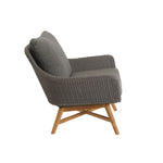 Carmen Lounge Chair Teak/Rope inkl. Kissen