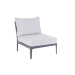 Cord Lounge Mittelmodul, Alu anthrazit inkl, Standard Kissen