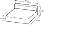 Mare Daybed L 140 x 190 cm