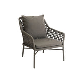 Faro ROPE Lounge Sessel, Alu, Rope dark grey