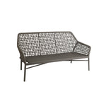 Faro ROPE Lounge 2er Sofa, Alu Rope dark grey