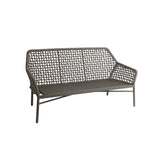 Faro ROPE Lounge 2er Sofa, Alu Rope dark grey
