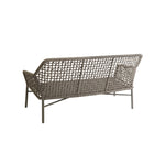 Faro ROPE Lounge 2er Sofa, Alu Rope dark grey