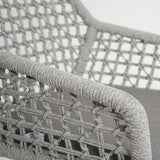 Faro ROPE Stapelsessel, Alu anthrazit, light grey