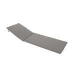 Jesolo Liegenauflage mit Premium Schaumstoff, Bezug Sunbrella charcoal chine