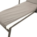 Jesolo Liegenauflage mit Premium Schaumstoff, Bezug Sunbrella charcoal chine