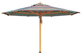 Klassiker Schirm 300 cm mit Flaschenzug, Bezug Acryl multicolor