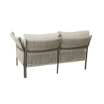 Linus Rechtsmodul 2 Sitzer Rope light grey inkl. Kissenset