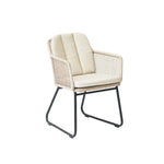 Sia Dining Sessel, Rope beige inkl. Kissen