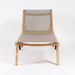 St.Tropez Sonnenliege Teakgestell, Baty taupe